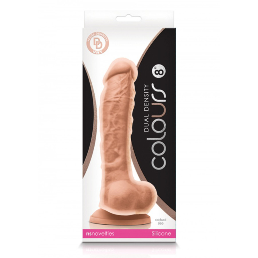 NS Novelties - Colours Dual Density Dildo 8 Inch Vrouwen Speeltjes